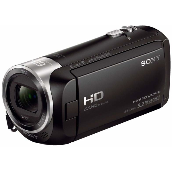 ვიდეო კამერა SONY HDR-CX405 HD Video Recording Handycam Camcorder 32GB + 128GB MicroSDHC Memory Card AC/DC Charger HDMI Cable Black