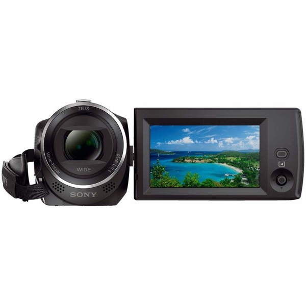 ვიდეო კამერა SONY HDR-CX405 HD Video Recording Handycam Camcorder 32GB + 128GB MicroSDHC Memory Card AC/DC Charger HDMI Cable Black