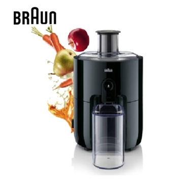 BRAUN SJ3100BK, 500W, Juicer, Black