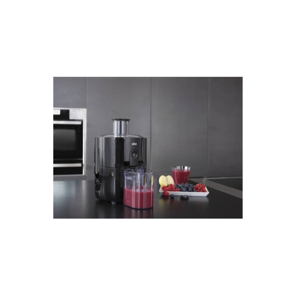 წვენსაწური BRAUN SJ3100BK, 500W, Juicer, Black