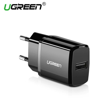 მობილურის დამტენი UGREEN 50459, Smart USB-A Charger Adapter, Black