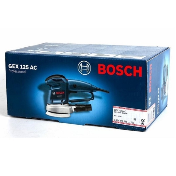 საპრიალებელი აპარატი BOSCH GEX 125 AC ECCENTRIC DISC SANDER