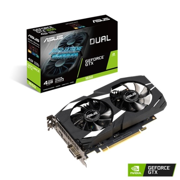   PCI EXPRESS 4GB ASUS  DUAL GTX1650-4G