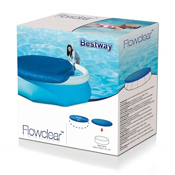 აუზის გადასაფარებელი ტენტი BestWay 58033 3.05m Fast Set Pool Cover