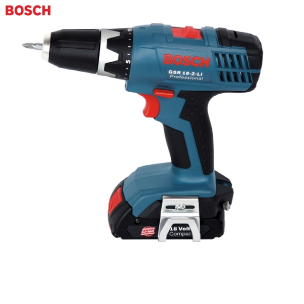 აკუმულატორიანი სახრახნისი BOSCH GSR 18-2-LI Plus CORDLESS DRILL DRIVER