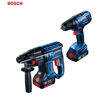 პერფორატორი აკუმულატორით BOSCH GBH 180-LI + GSR 180-LI 06019F8102