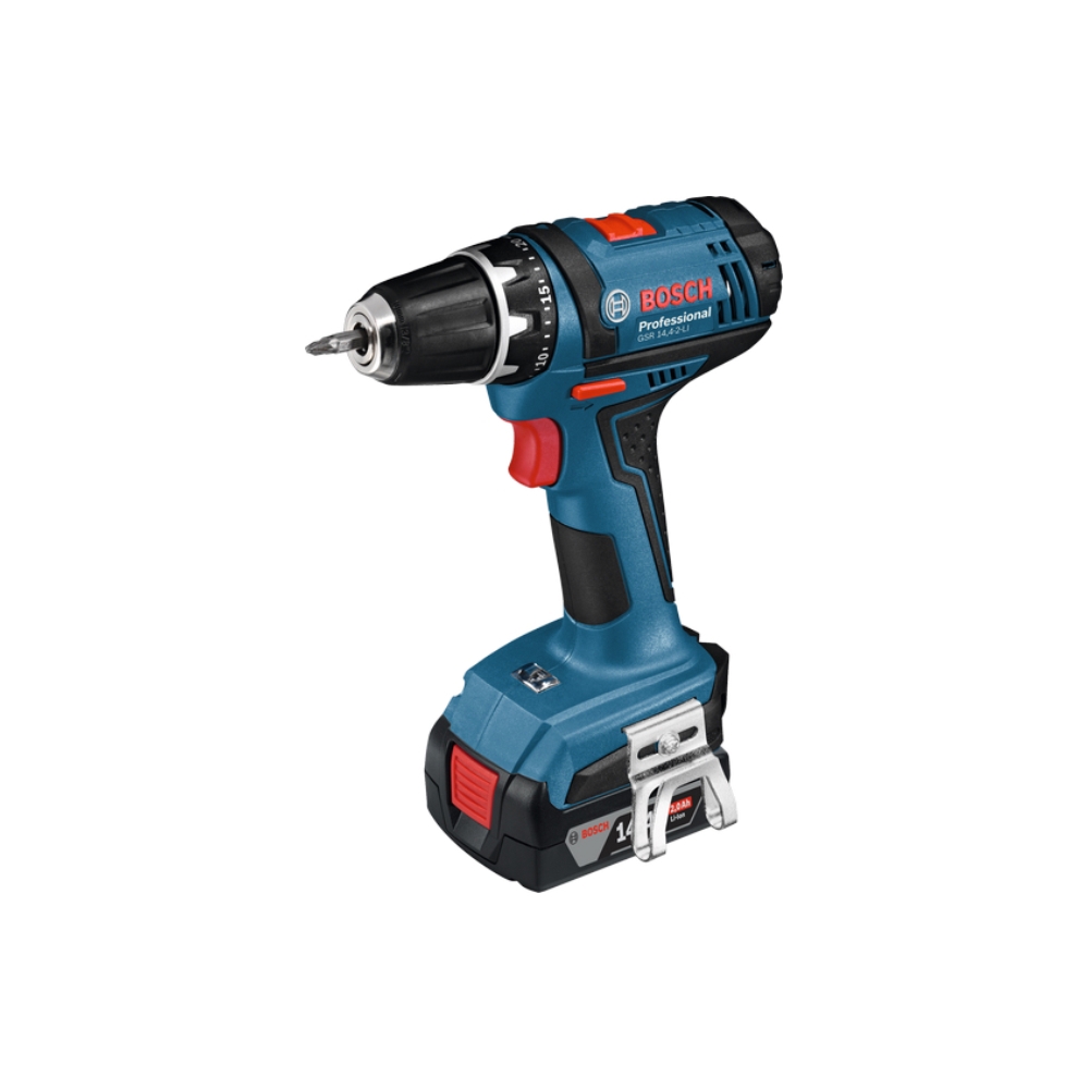 აკუმულატორიანი სახრახნისი BOSCH GSR 14.4-2-LI Plus 06019B7401