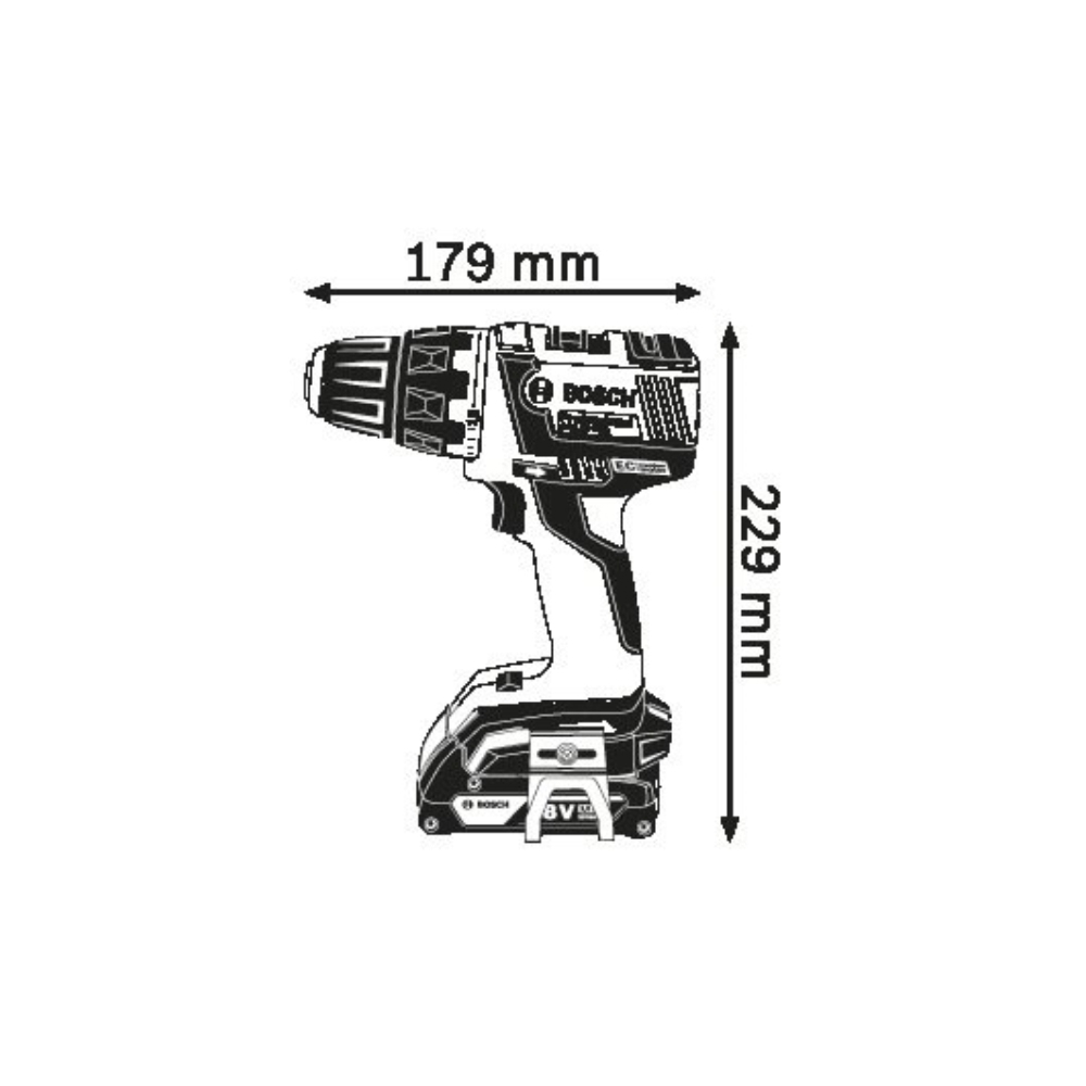 საბურღი BOSCH GBM 6 RE 