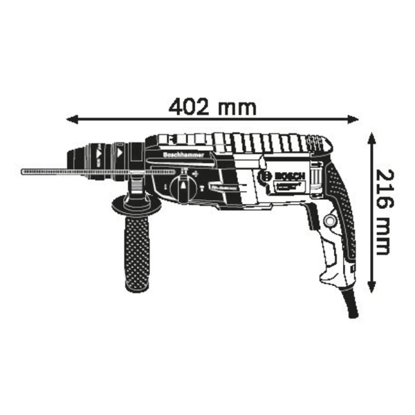 პერფორატორი BOSCH GBH 2-28 F 0611267600