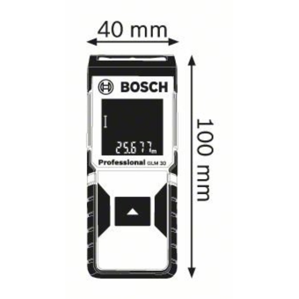 საზომი ხელსაწყო BOSCH GLM 30 0601072500