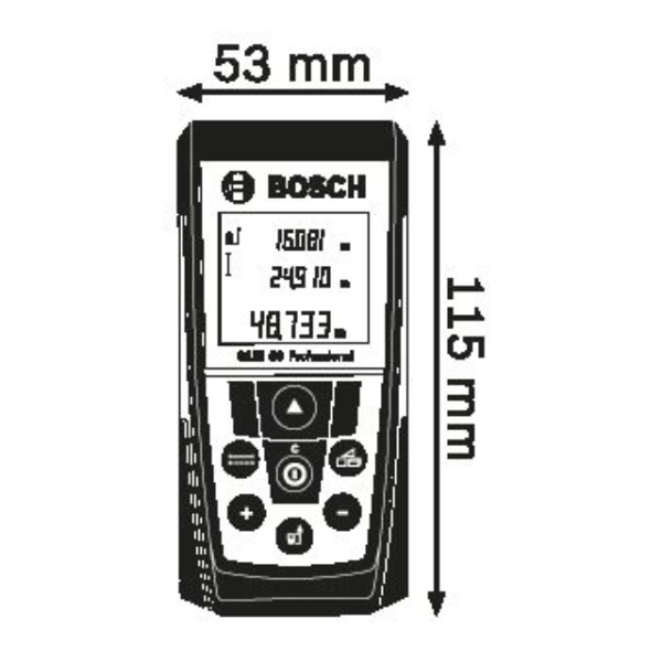 საზომი ხელსაწყო BOSCH GLM 50 0601072200