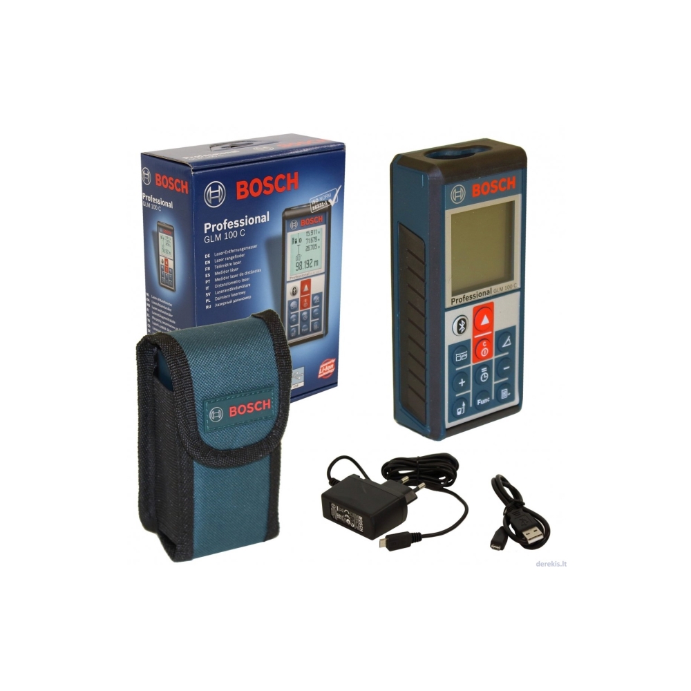 საზომი ხელსაწყო BOSCH GLM 100C 0601072700