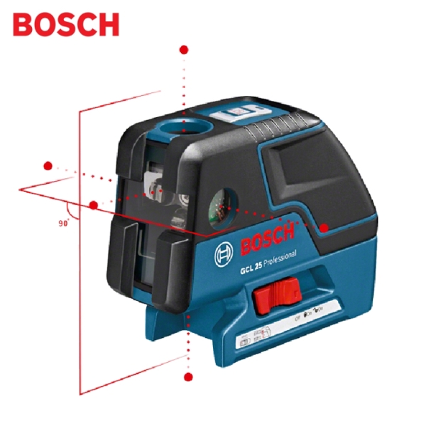 წერტილოვანი და ხაზოვანი ნიველირი BOSCH GCL 25  L-Boxx 136  0601066B03