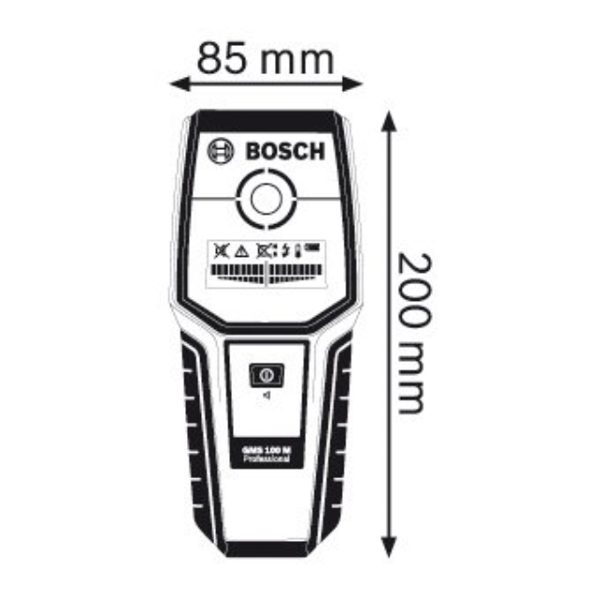 დეტექტორი Bosch 0601081100 GMS 100 M, Blue