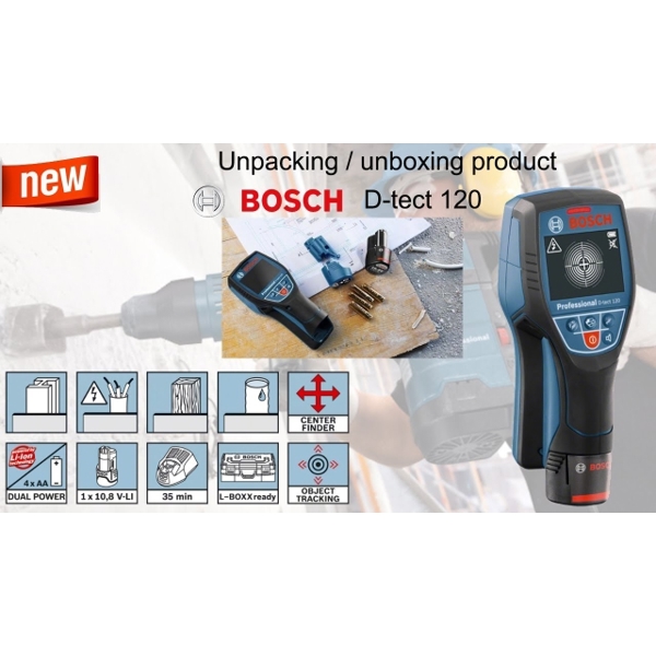 დეტექტორი BOSCH D-tect 120 0601081300