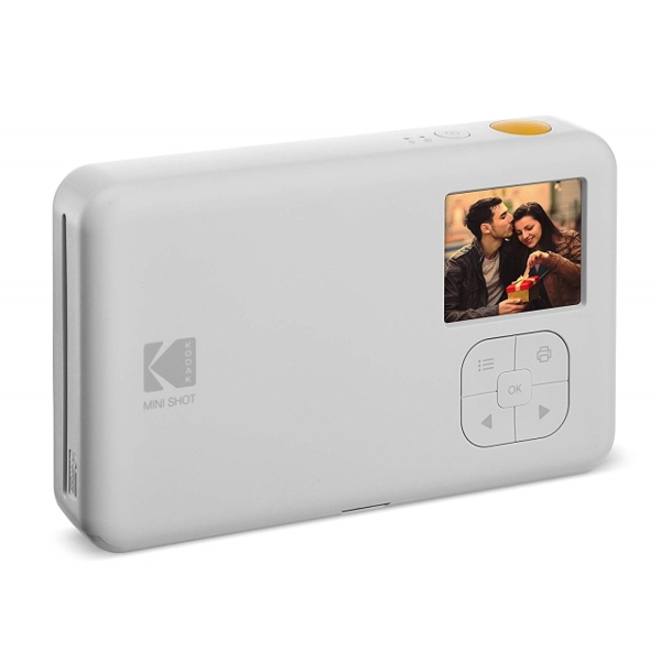  KODAK MINI SHOT MS210W 10MP 1.7” LCD,PRINT SIZE: 2.1" X 3.4", BLUETOOTH WHITE