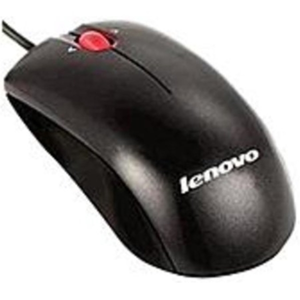 მაუსი LENOVO  WIRED LASER BLACK