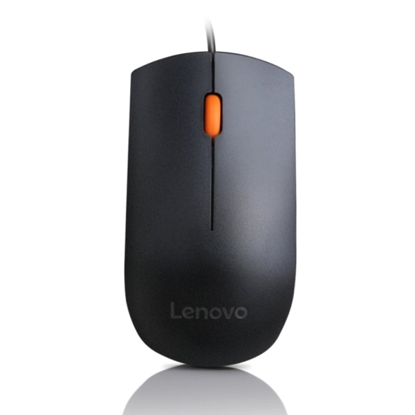 მაუსი LENOVO 300 WIRED  BLACK