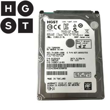 მყარი დისკი HGST 1TB 32MB Cache 7200RPM SATA III 6.0Gb/s 2.5" PS3 & PS4 Hard Drive 0J22423