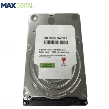 მყარი დისკი MaxDigitalData 500GB 32MB Cache 7200RPM SATA III 6.0Gb/s 7mm Slim 2.5inch