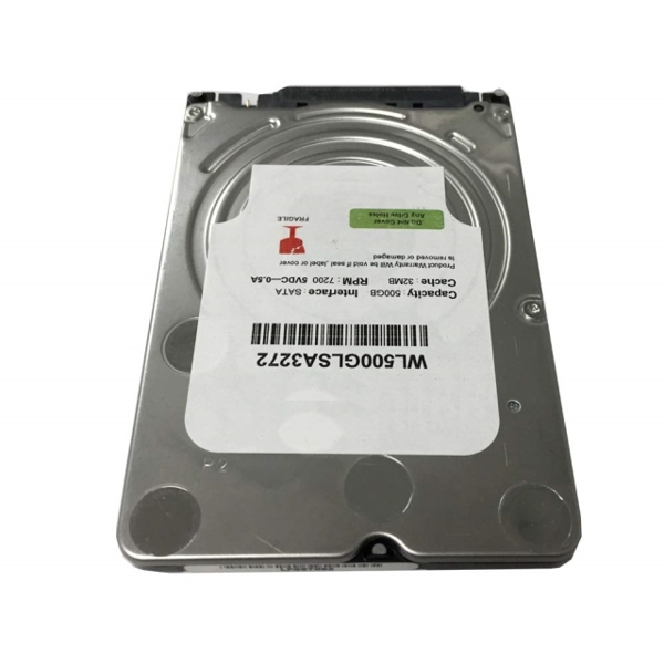 მყარი დისკი MaxDigitalData 500GB 32MB Cache 7200RPM SATA III 6.0Gb/s 7mm Slim 2.5inch