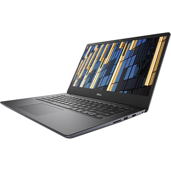 ნოუთბუქი Dell Vostro 5481 Core i7-8565U 8GB 256GB SSD 14.0" FHD GeForce MX 130 Cam & Mic WLAN  BT FingerPrint Backlit Kb 3 Cell Ubuntu Silver  War 3Yrs