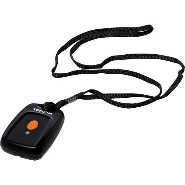 სტაციონარული ტელეფონი TOPCOM Big Button corded Tel Extra large LCD display with backlight Incoming call ringer LED Hearing aid compatible Recordable emergency message 2 direct memory numbers one touch Handsfree function Clock  timer Caller ID CLIP Wall mountable