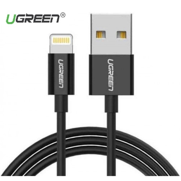 UGREEN US155 (10470) Lightning to USB 2.0 Cable Black 1M