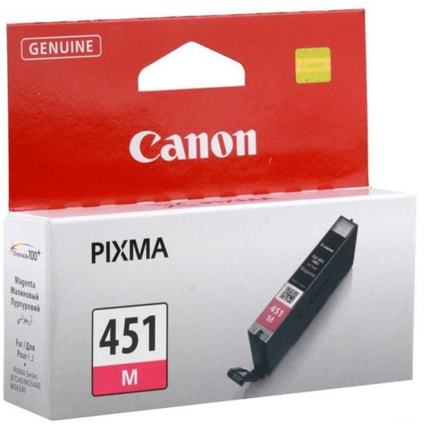 კარტრიჯი Canon CLi-451M Magenta Original Ink Cartridge