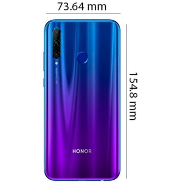 მობილური ტელეფონი MOBILE AND  HONOR HONOR 10I DUAL SIM LTE BLUE