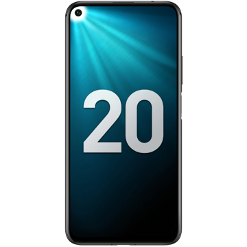 მობილური ტელეფონი Honor 20 6GB/128GB Dual Sim LTE Black