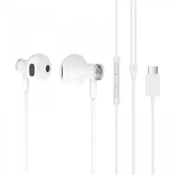  XIAOMI HEADSET XIAOMI MI DUAL  DRIVER EARPHONES (TYPE-C) ZBW4434TY WHITE