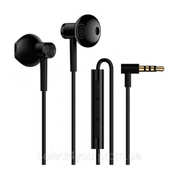  XIAOMI HEADSET XIAOMI MI DUAL  DRIVER EARPHONES (TYPE-C) ZBW4435TY BLACK