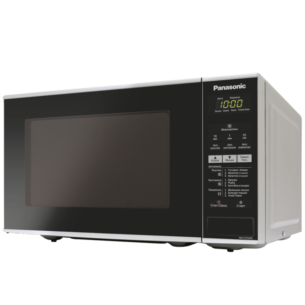 მიკროტალღური ღუმელი PANASONIC NNST254MZPE, 800W, 20L, Microwave Oven, Black/Gray