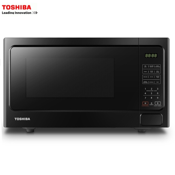 მიკროტალღური ღუმელი TOSHIBA MM-EM23P (BK), 800W, 23L, Microwave Oven, Black