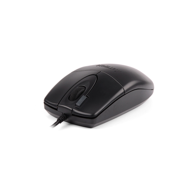 მაუსი A4Tech OP-620D V-TRACK WIRED MOUSE USB BLACK, 