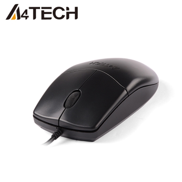 მაუსი A4Tech N-300 V-TRACK WIRED MOUSE USB BLACK