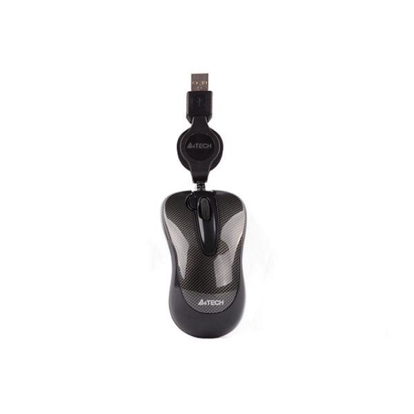 მაუსი A4Tech N-60F V-TRACK WIRED MOUSE USB CARTON