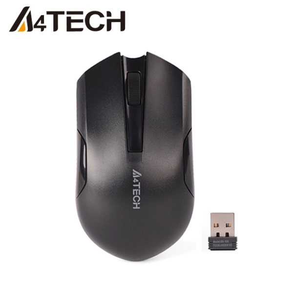 უკაბელო მაუსი A4Tech G3-200N V-TRACK WIRELESS G3 MOUSE USB BLACK