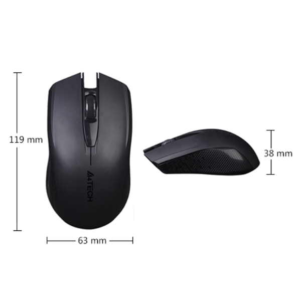 უკაბელო მაუსი A4Tech G11-760N G11 LI-BATTERY V-TRACK WIRELESS MOUSE