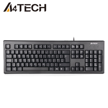 კლავიატურა A4Tech KM-720 NATURAL ERGONOMIC KEYBOARD USB BLACK 