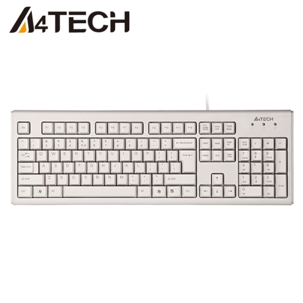 კლავიატურა A4Tech KM-720 NATURAL ERGONOMIC KEYBOARD USB WHITE