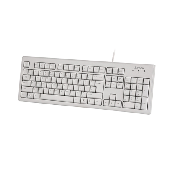 კლავიატურა A4Tech KM-720 NATURAL ERGONOMIC KEYBOARD USB WHITE