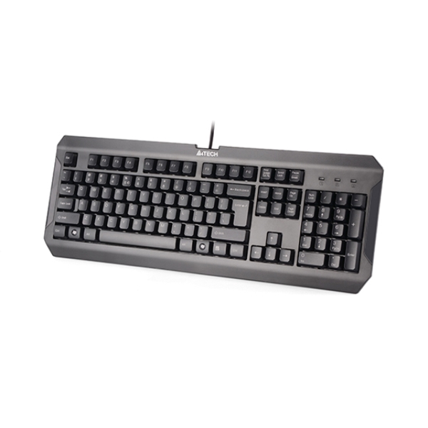 კლავიატურა A4Tech K-100 KEYBOARD USB BLACK US+RUSSIAN