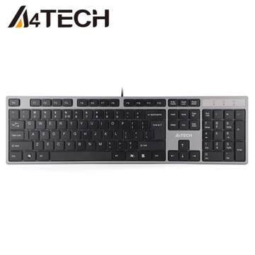 კლავიატურა A4Tech KD-300 X-SLIM KEYBOARD USB SILVER GREY