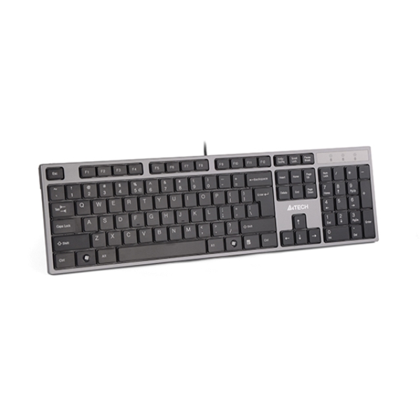 კლავიატურა A4Tech KD-300 X-SLIM KEYBOARD USB SILVER GREY