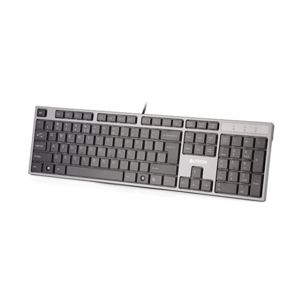 კლავიატურა A4Tech KD-300 X-SLIM KEYBOARD USB SILVER GREY