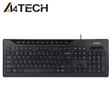 კლავიატურა A4Tech KD-800 X-SLIM KEYBOARD USB BLACK US+RUSSIAN