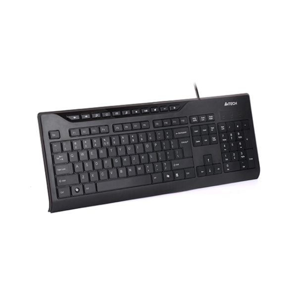 კლავიატურა A4Tech KD-800 X-SLIM KEYBOARD USB BLACK US+RUSSIAN