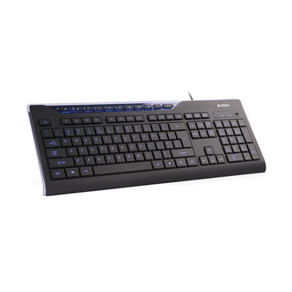 კლავიატურა A4Tech KD-800L X-SLIM LED LIGHTING KEYBOARD USB BLUE